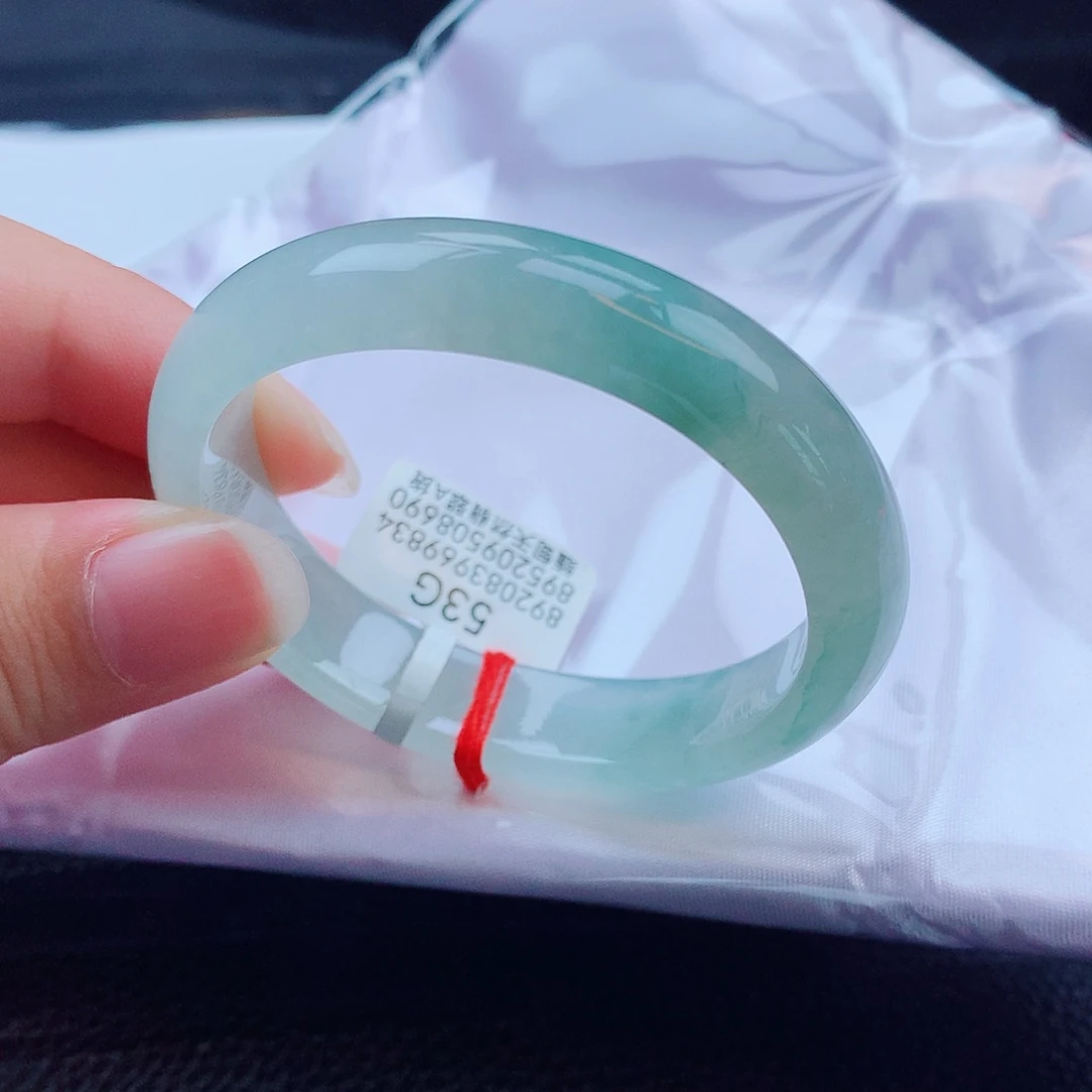 翡翠未镶嵌手镯天然缅甸翡翠A货手镯
