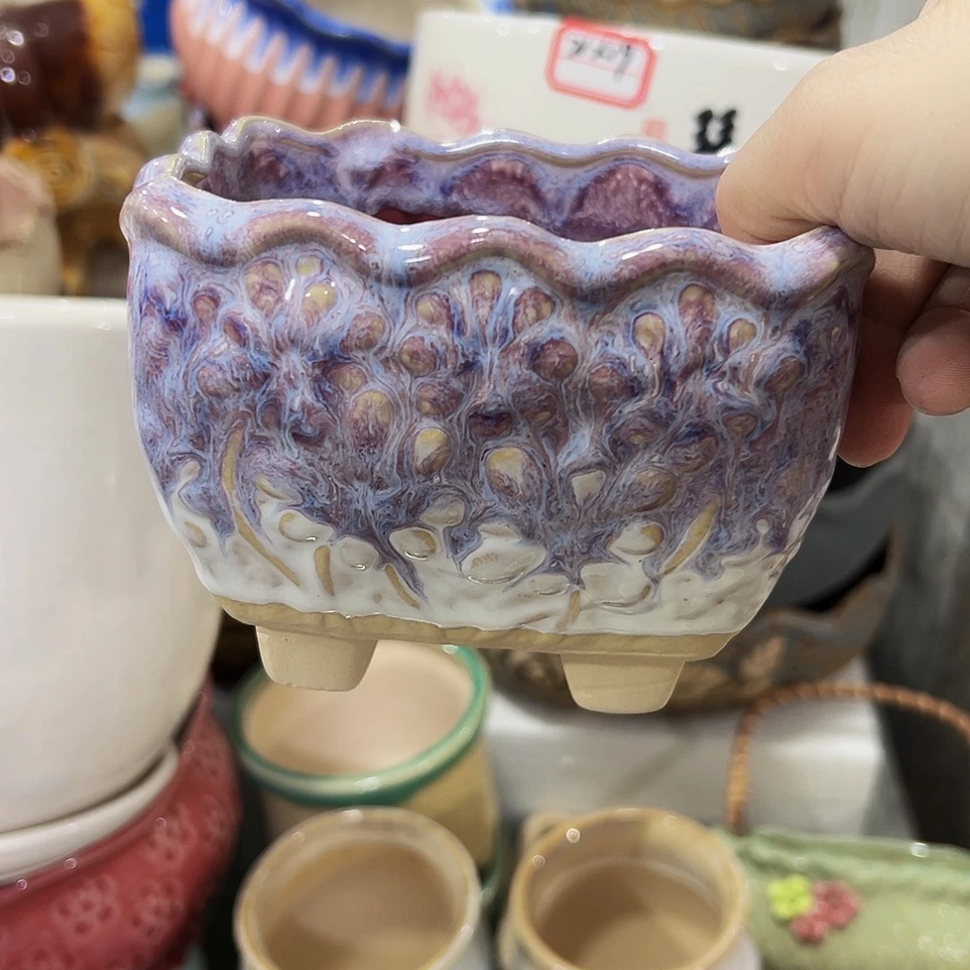 绿植多肉陶瓷花盆