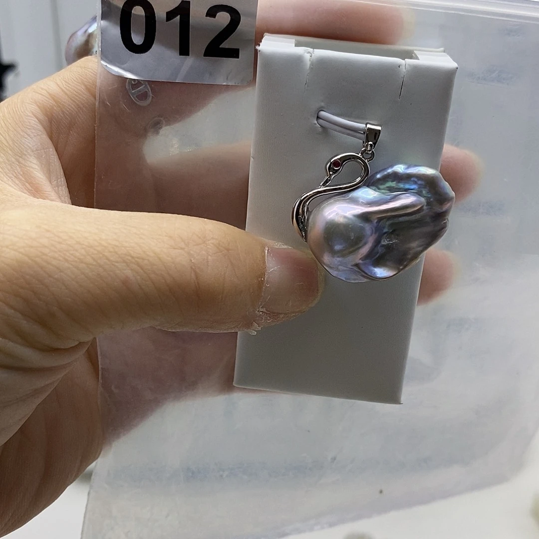 合金耳饰淡水珍珠