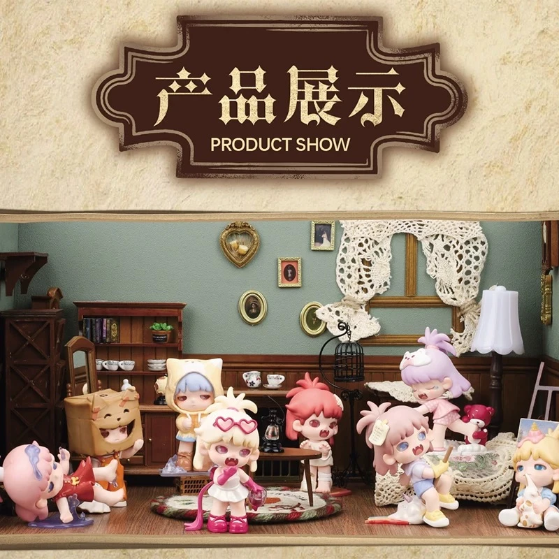 【咩咩聚焦内心情绪系列盲盒平拆】