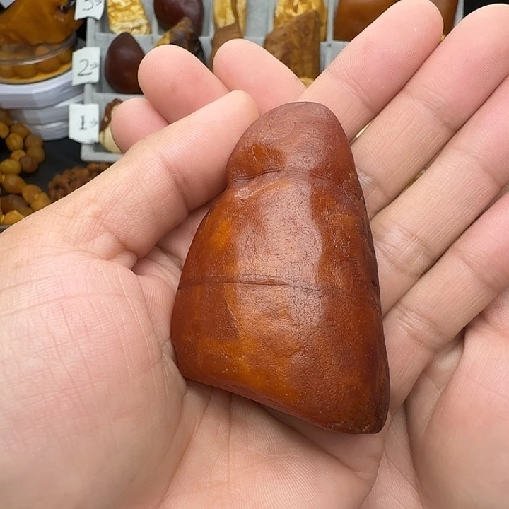 蜜蜡未镶嵌裸石天然蜜蜡原石手把件