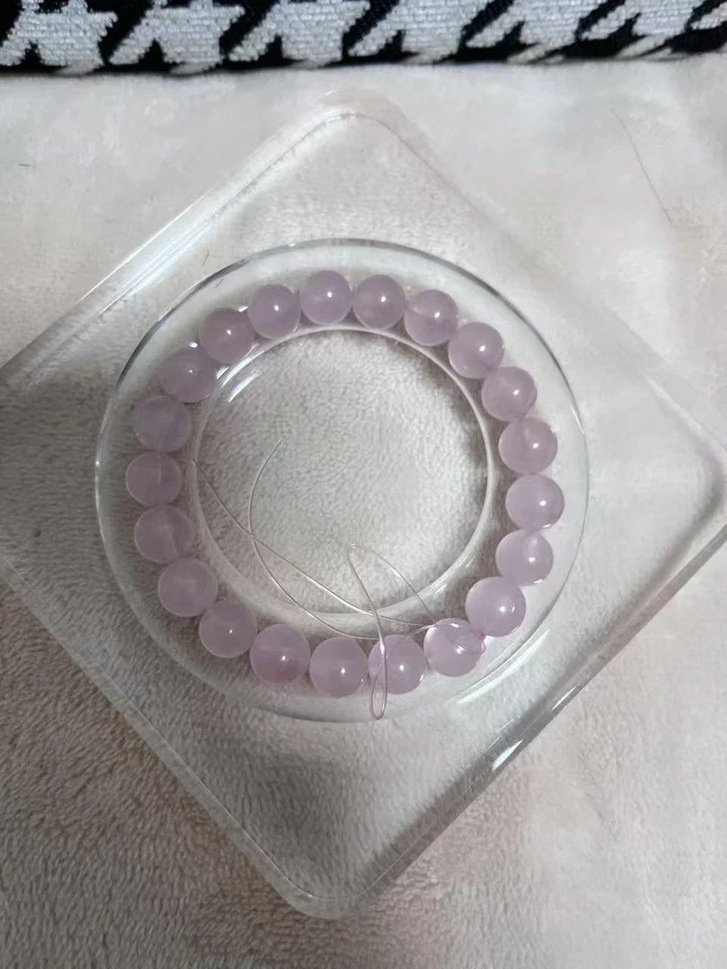 天然粉水晶女款手串