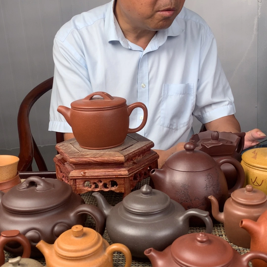 @***5茶壶紫砂宜兴紫砂壶茶壶原矿紫砂壶