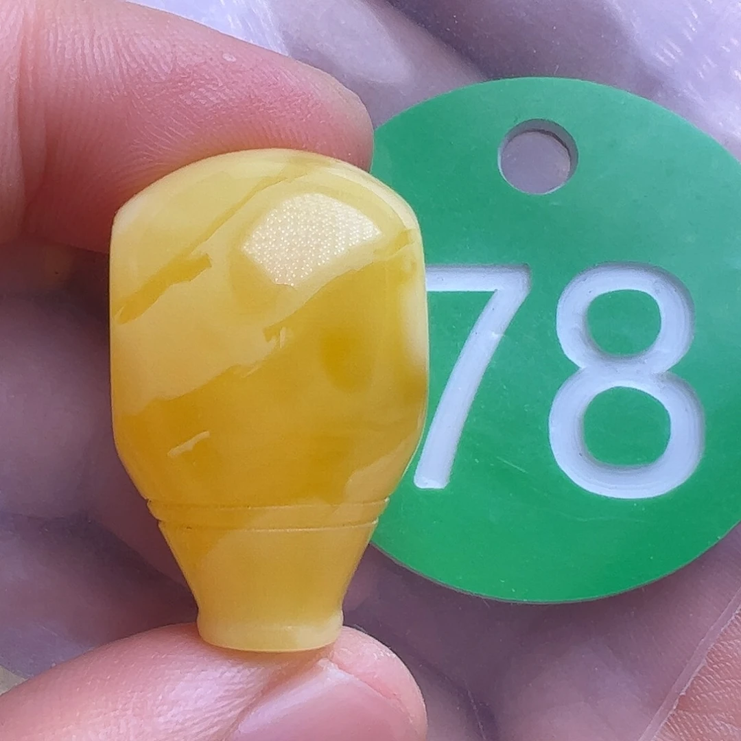 蜜蜡未镶嵌珠宝奇石16.6m m