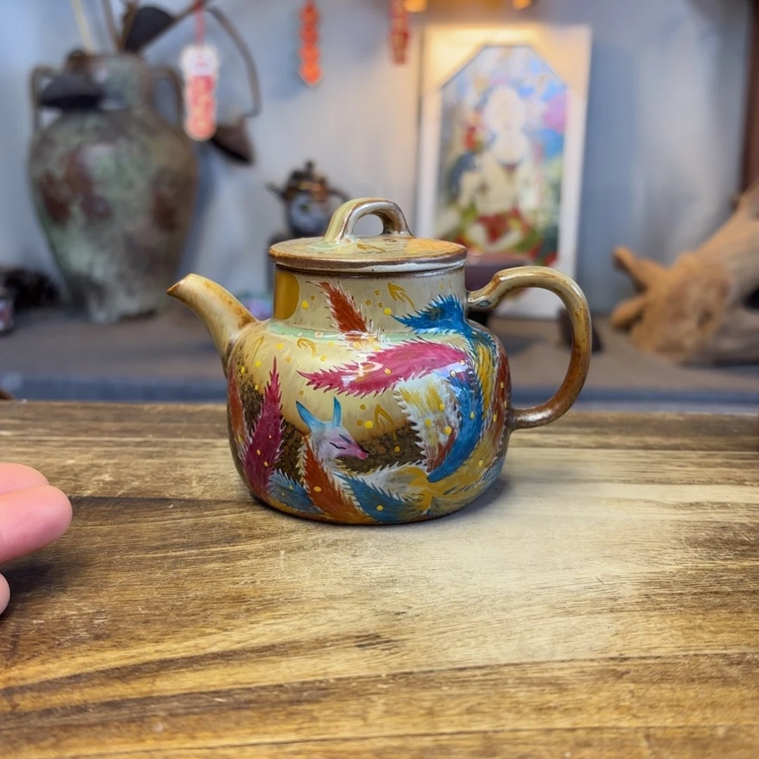 景德镇纯手工制作陶瓷美*羊