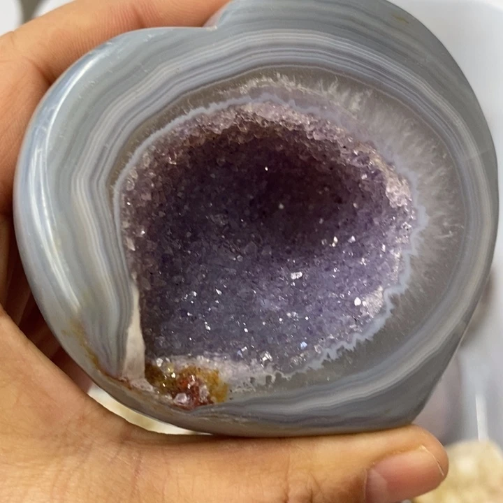 珠宝半成品紫晶未镶嵌