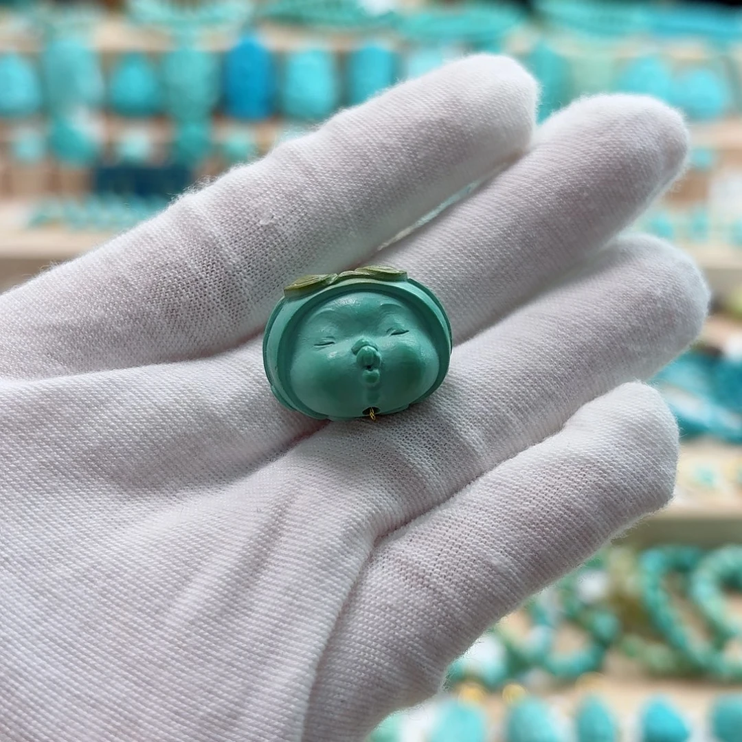 绿松石未镶嵌珠宝奇石