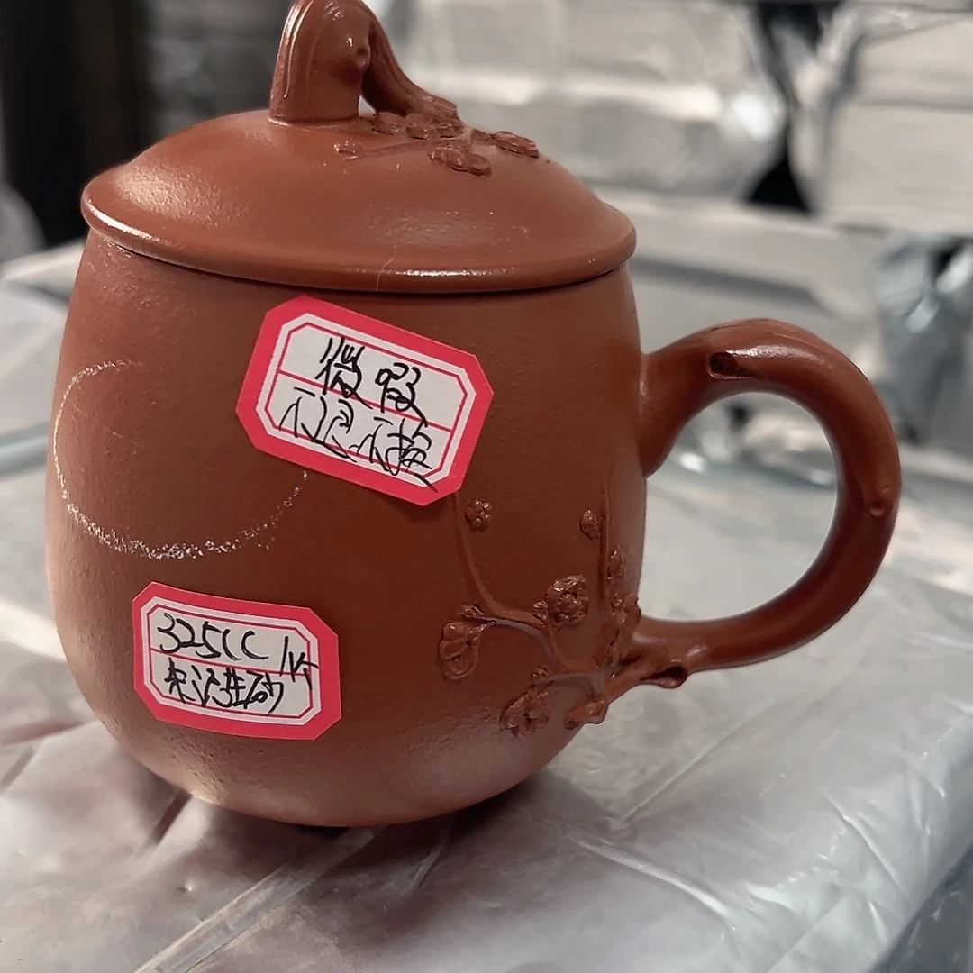 紫砂茶壶黄龙山原矿朱泥