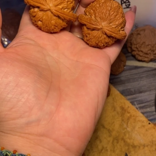 吊坠文玩核桃白狮子