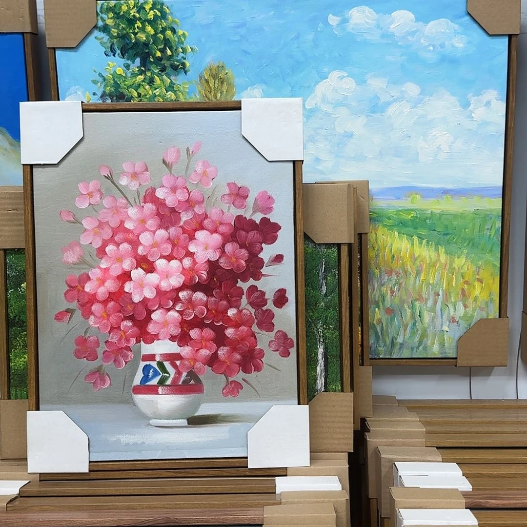 油画3040油画作品入选全国美展并