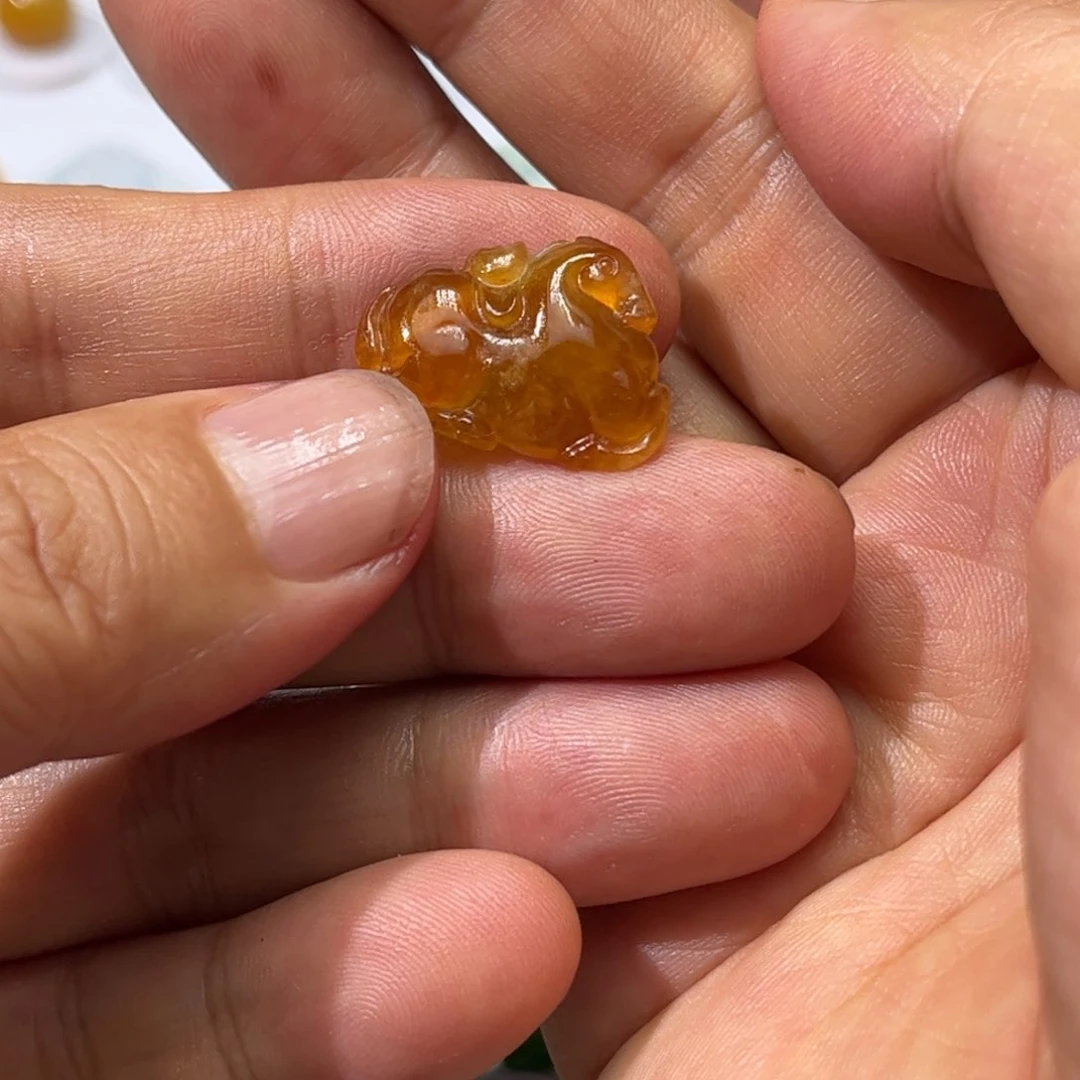 未镶嵌定制翡翠唐马