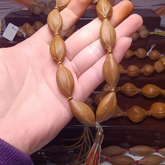 橄榄核手串/手链橄榄核三花铁核手串（瑕疵）