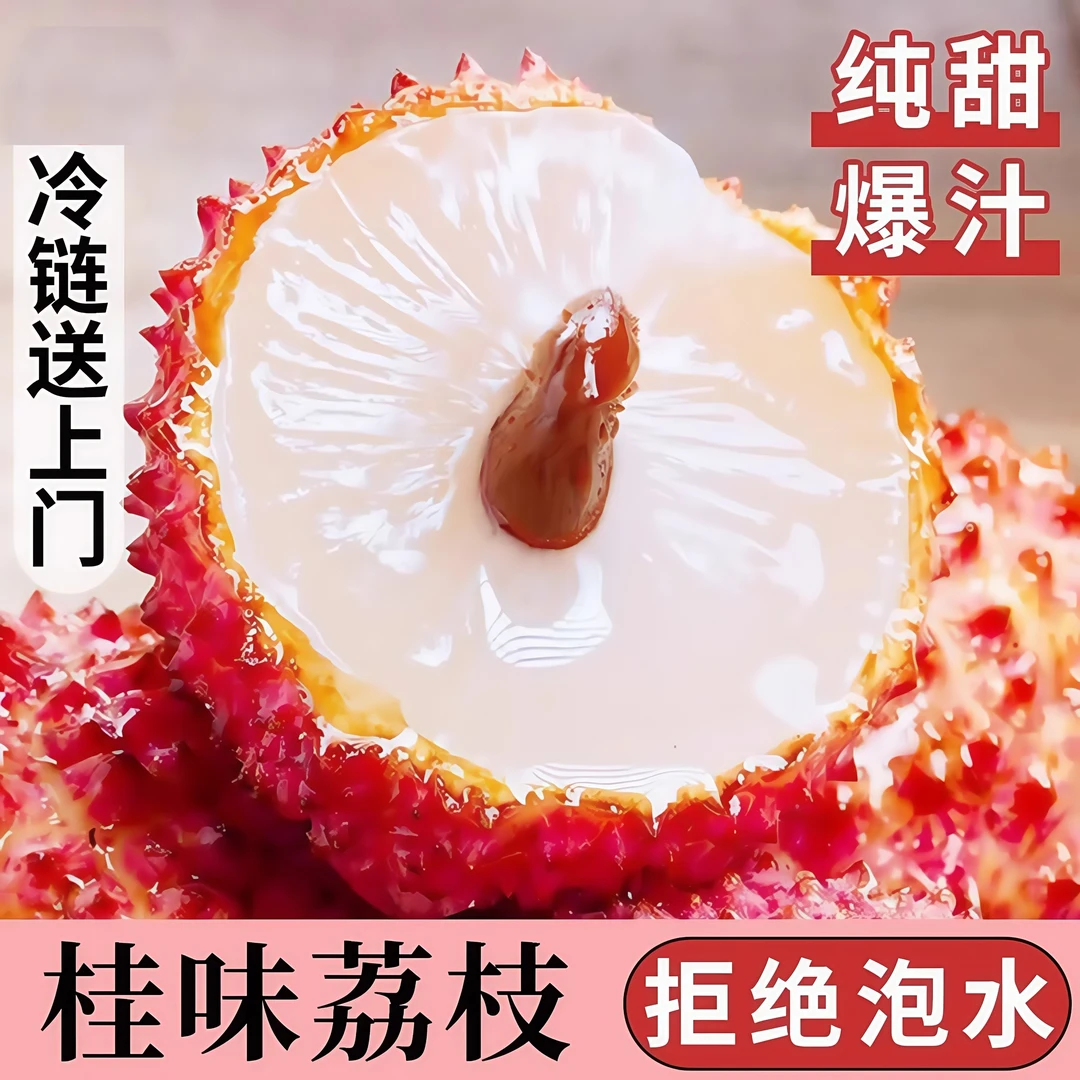 【坏果包赔】桂味荔枝新鲜现摘现发 冷链多仓发货