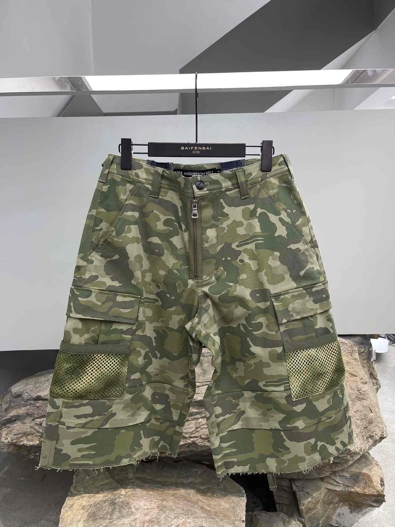 【ANDERSON BELL】25春夏A25S2PAM808韩国设计师宽松短裤