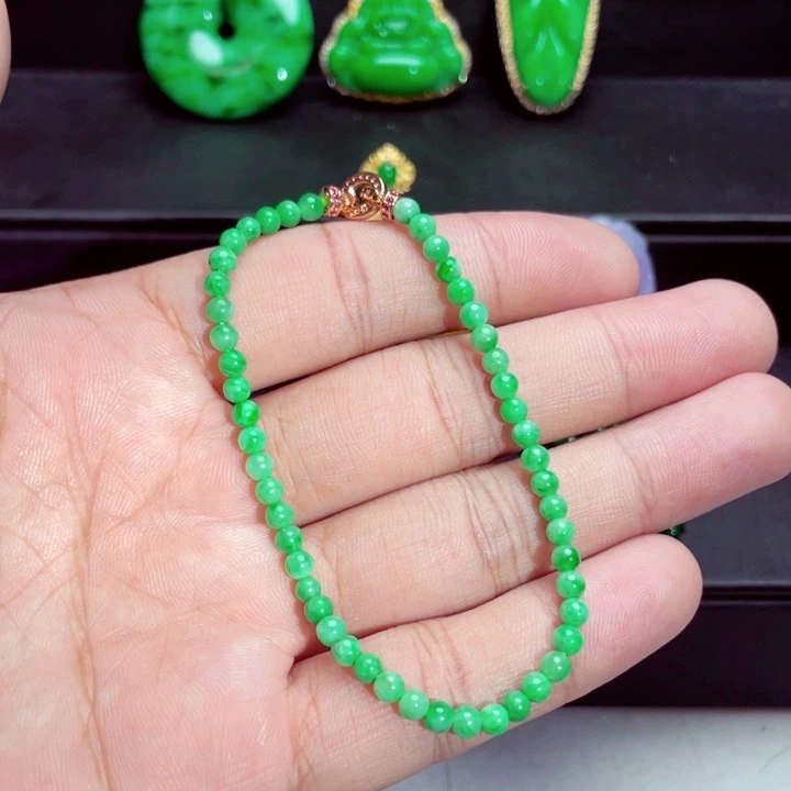 翡翠未镶嵌手串手串