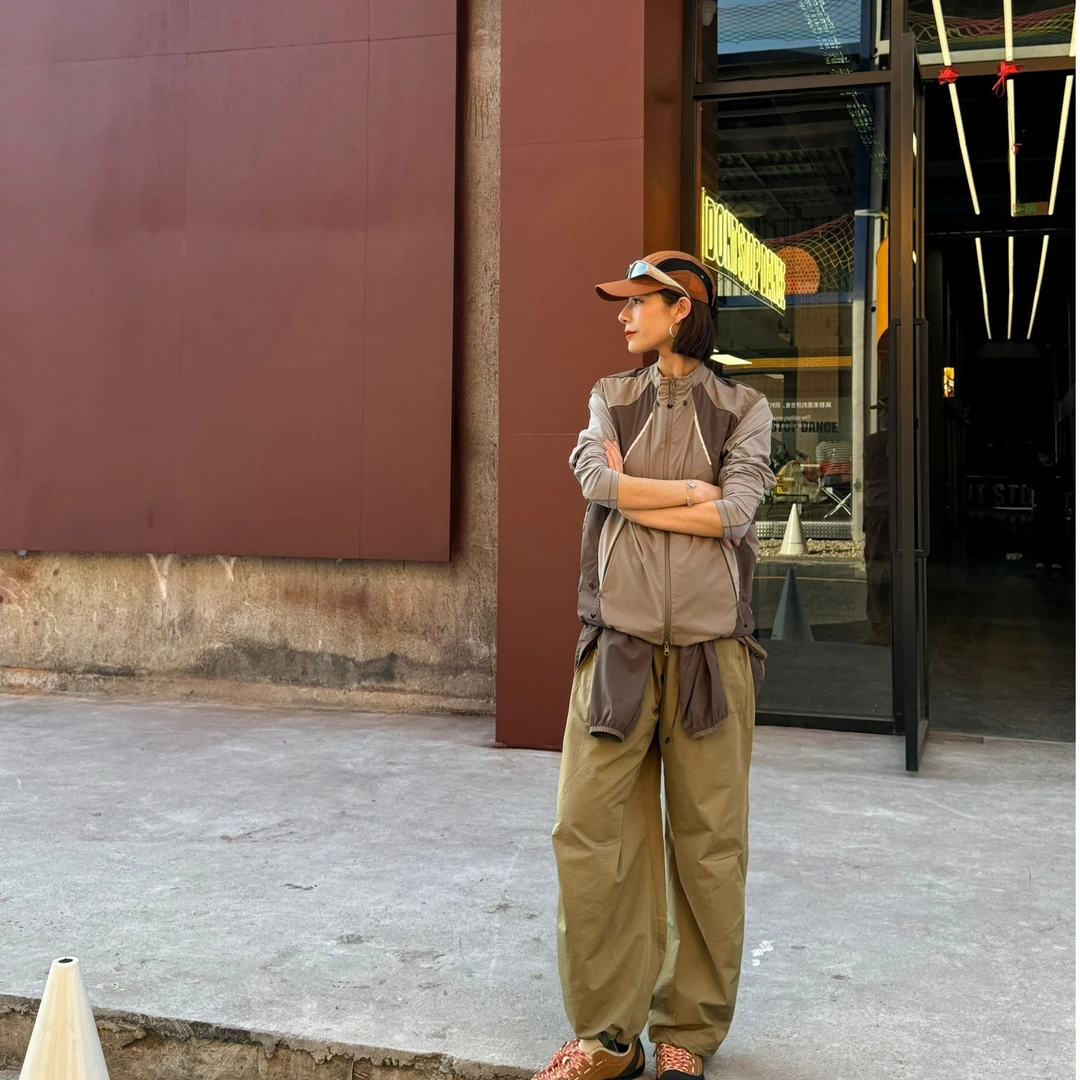 MIN SAN JN多巴胺8色休闲裤男女同款