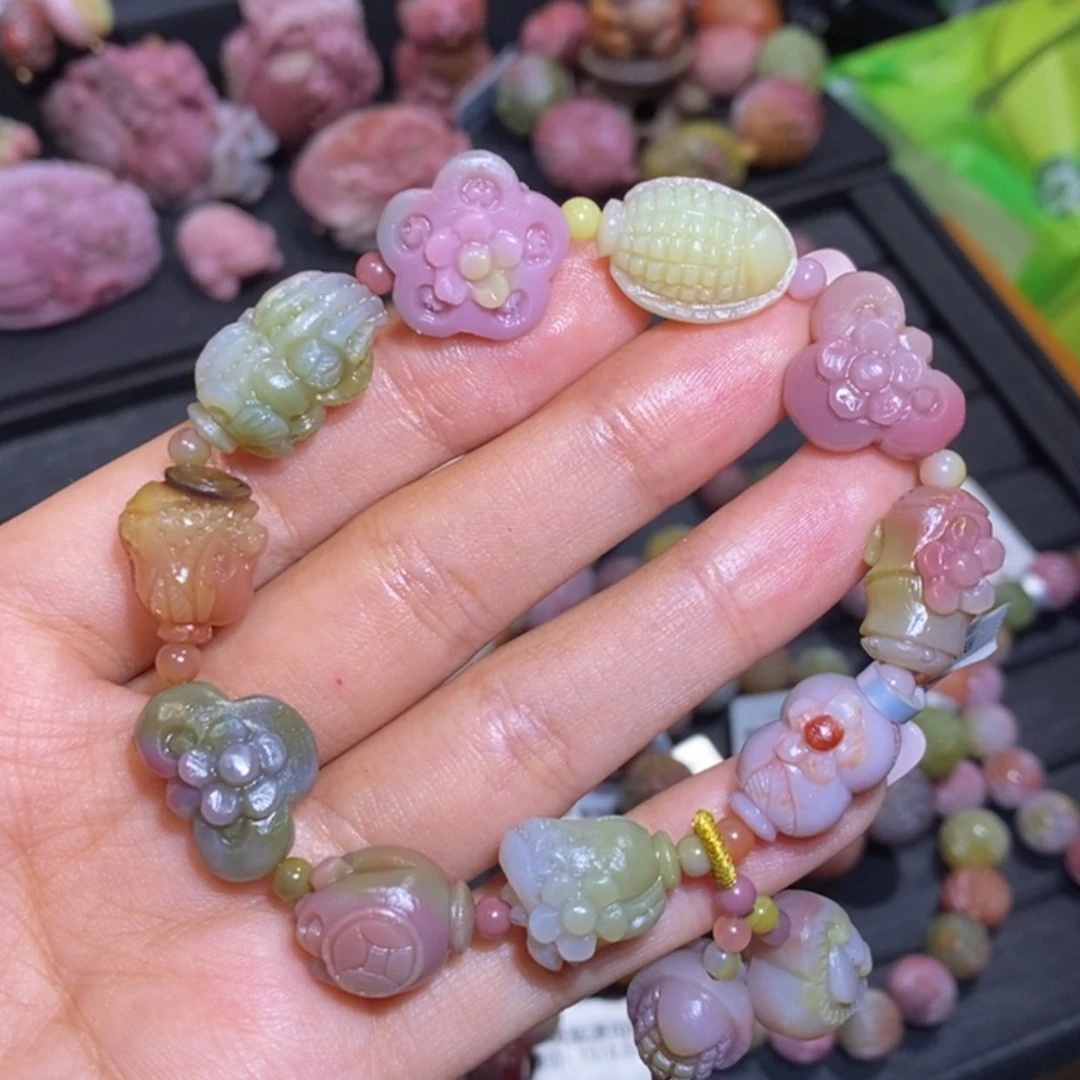 【闪购商品】未镶嵌手链玛瑙/玉髓盐源玛瑙