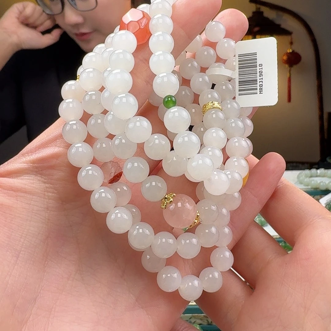 和田玉手串未镶嵌