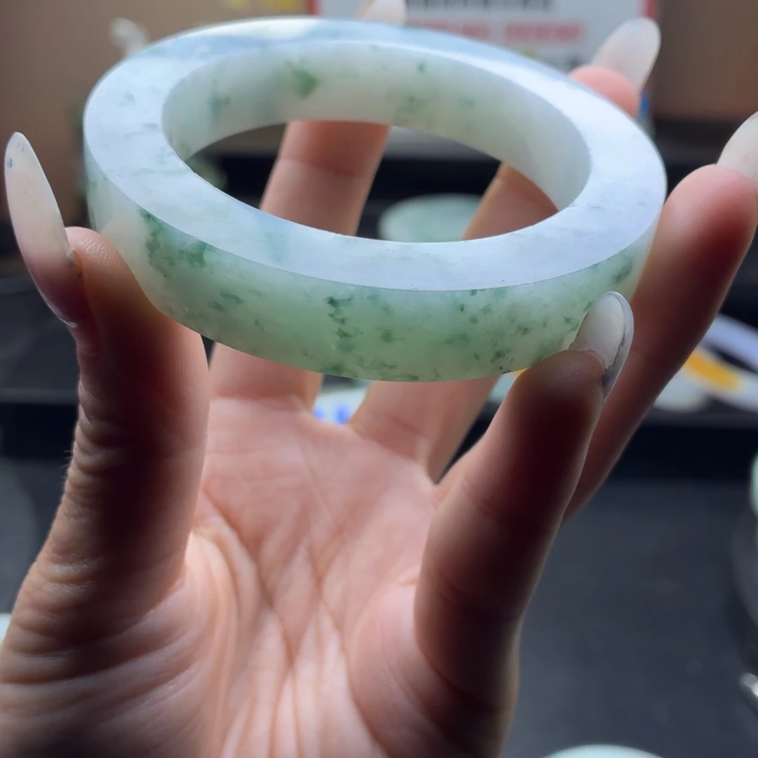 华***华定制翡翠未镶嵌翡翠手镯翡翠