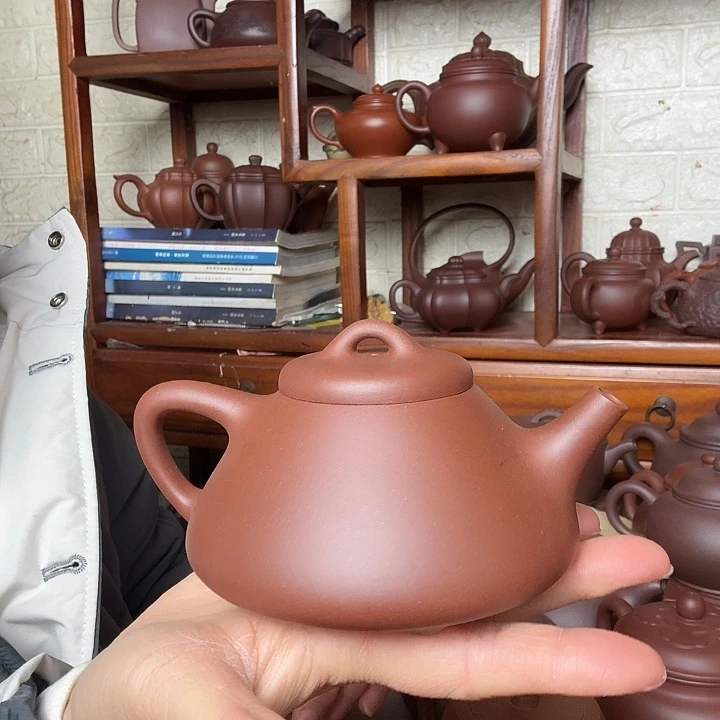 紫砂茶壶子治260cc半手工