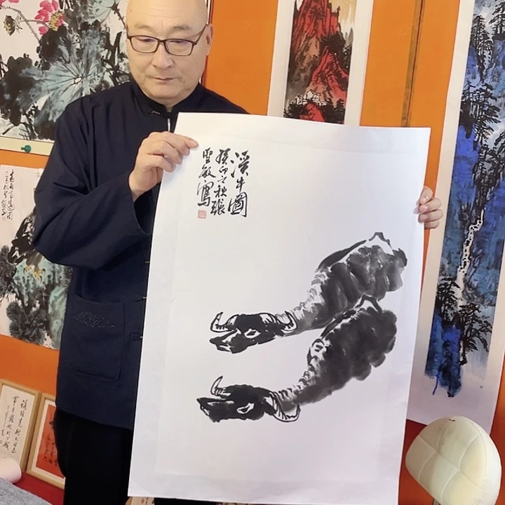 国画张圣敏先生纯手绘作品