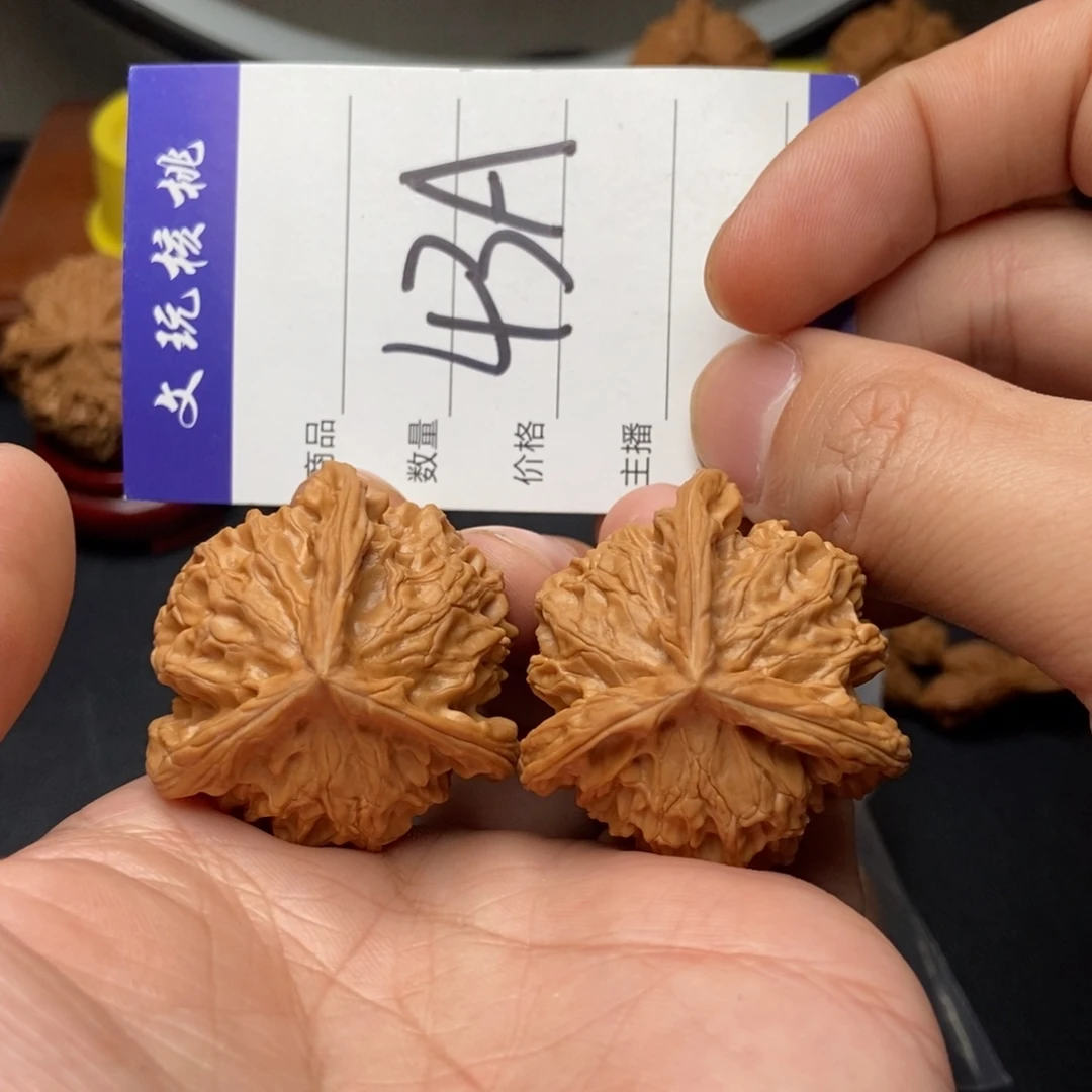 吊坠文玩核桃40三棱