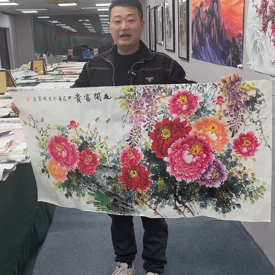 国画宣纸国画纯手绘