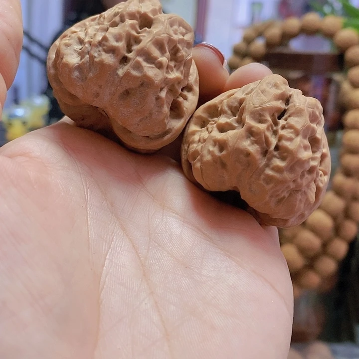 【闪购商品】文玩核桃把件40蛤蟆头修
