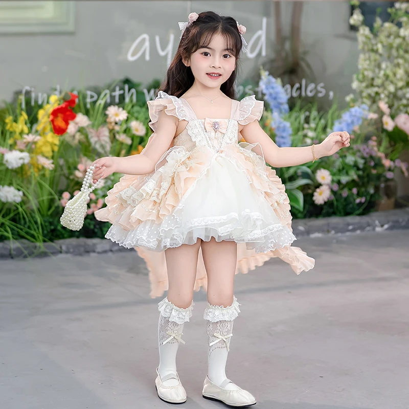【汤圆专属】四季款公主裙仙女裙子连衣裙宝宝甜美礼服公主裙2515