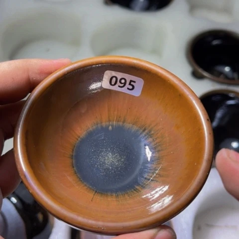 茶盏原矿原釉柴烧建盏