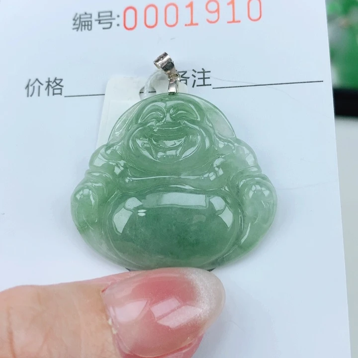 翡翠银S925镶嵌颈饰