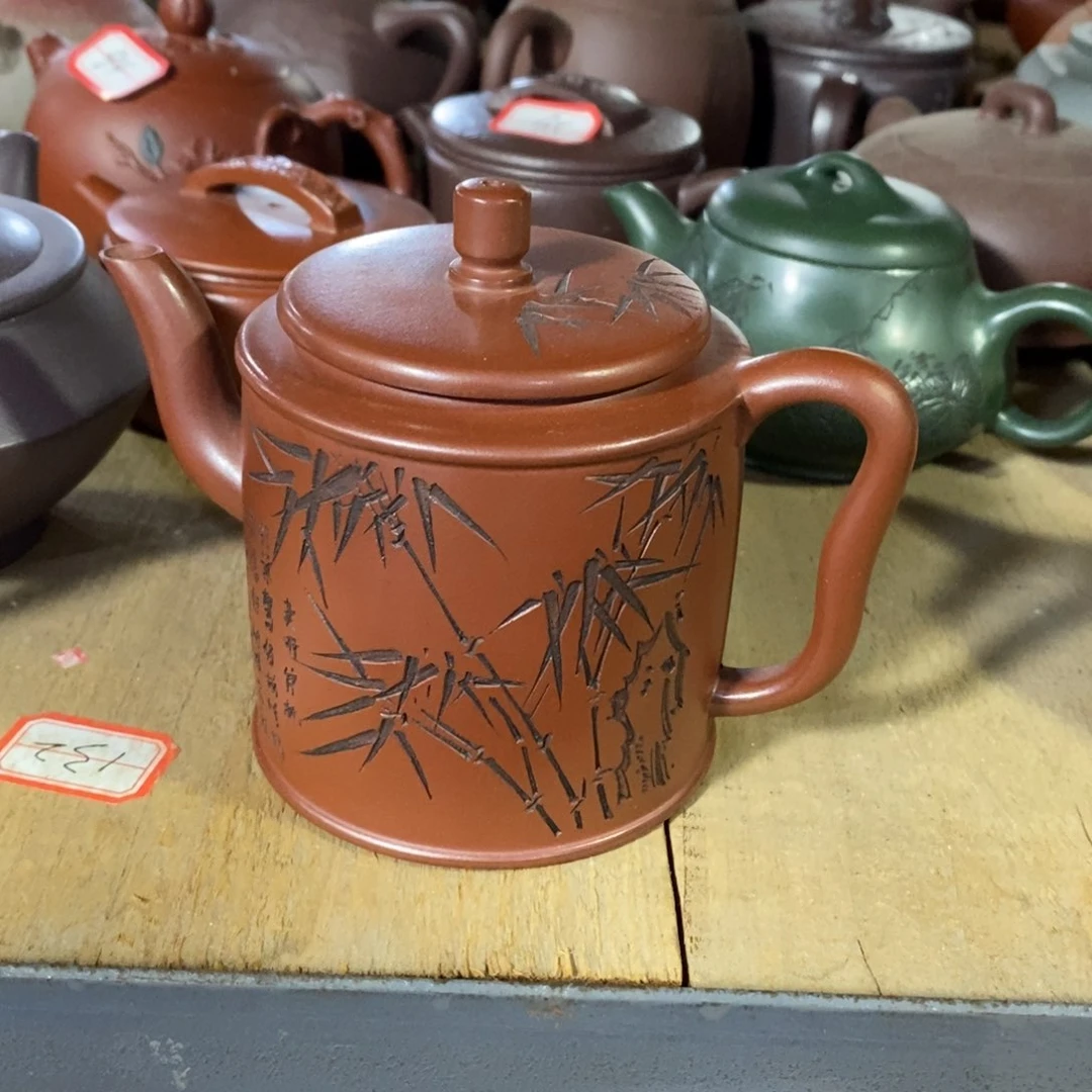 茶壶紫泥原矿手工97