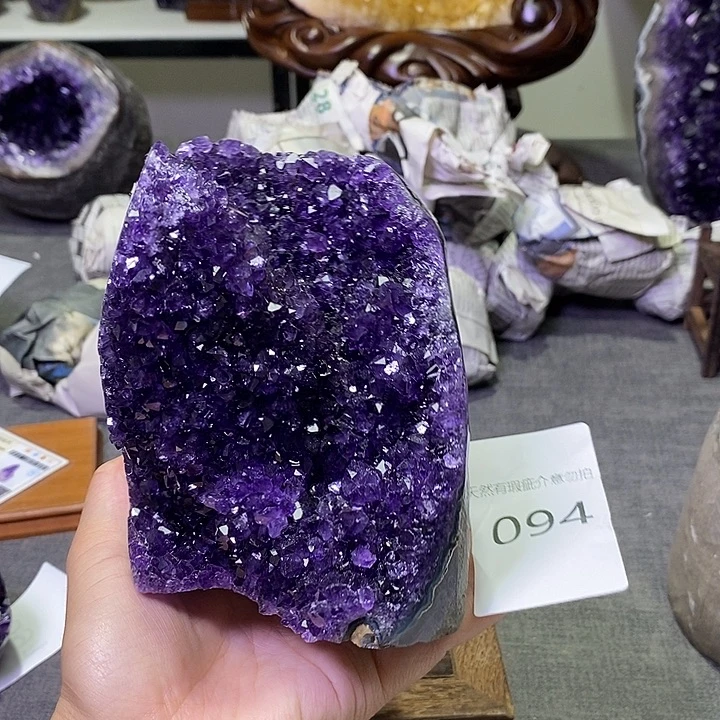 未镶嵌珠宝半成品紫晶