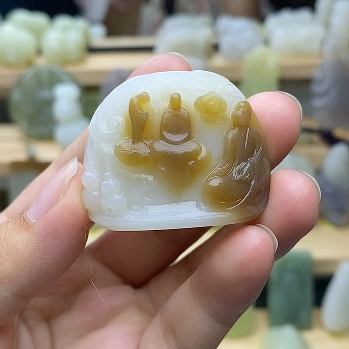 未镶嵌和田玉挂件