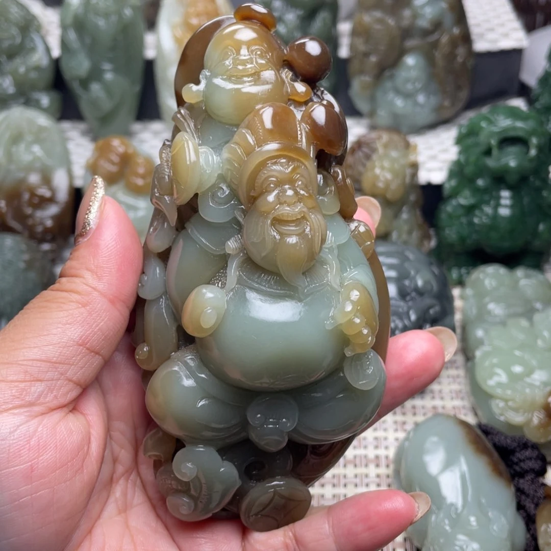 和田玉未镶嵌摆件桂**您