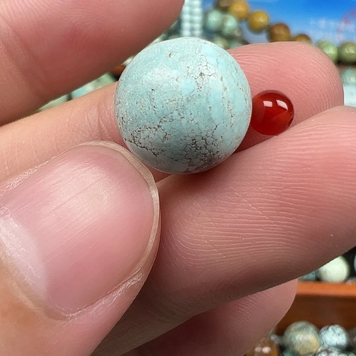 未镶嵌配饰南红玛瑙卡12.7