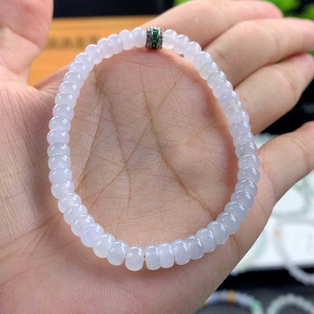 翡翠未镶嵌手链卡5.2福利款