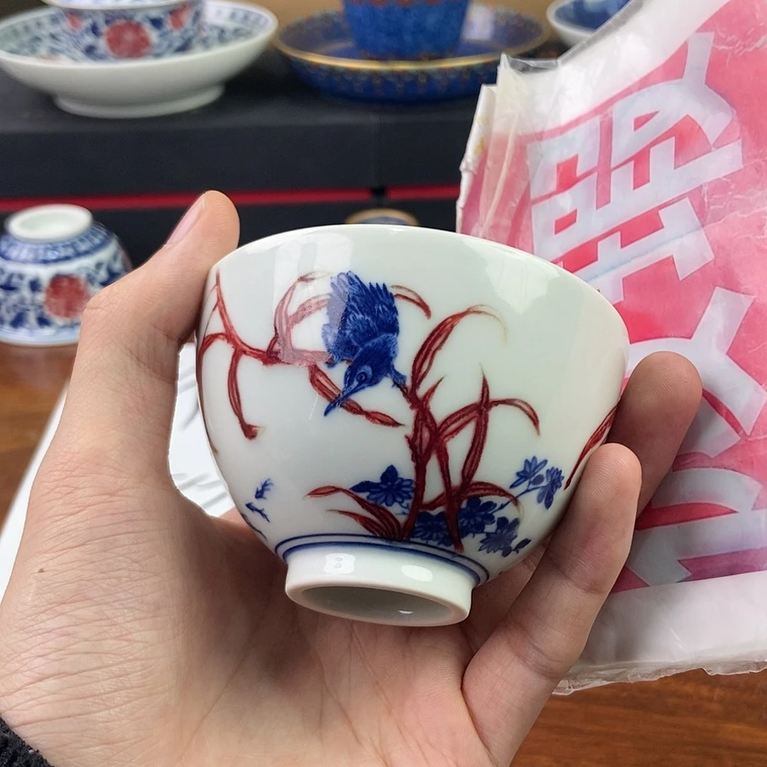 杯景德镇手绘陶瓷艺术