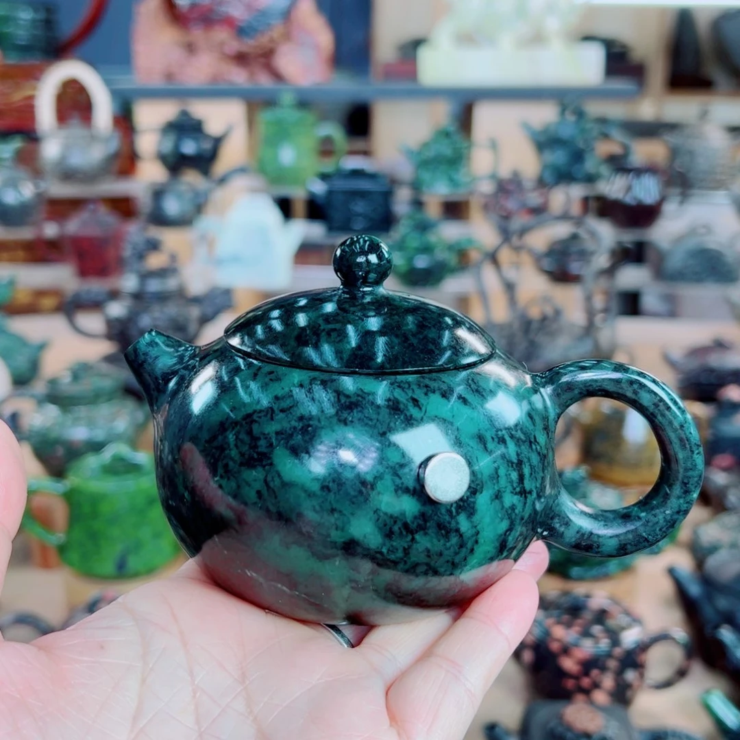 茶空间系列天然石材玉**家