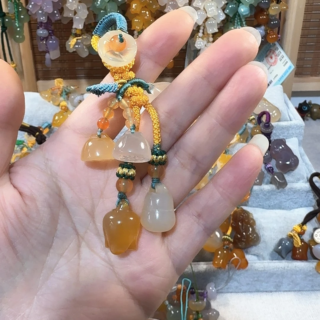 玛瑙/玉髓小挂件福利未镶嵌