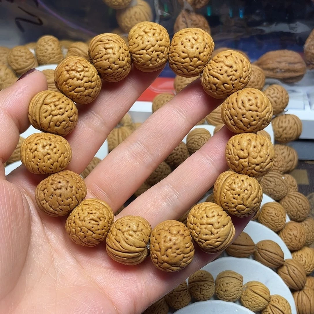 桃木@***者桃核手串19+桃核手串