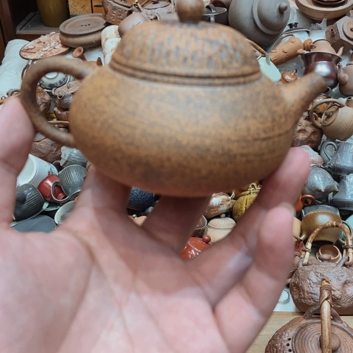 柴烧老岩泥高端茶器