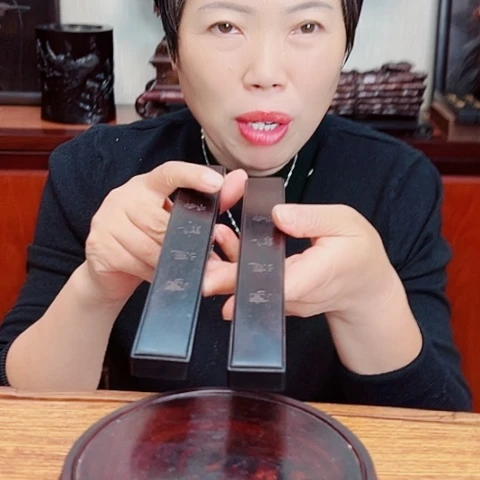 东非黑黄檀（紫光檀）厚德载物镇纸