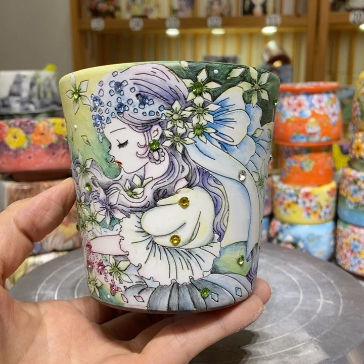 景德镇艺术手绘作品