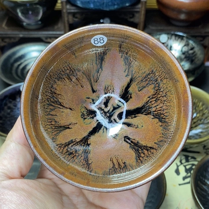 茶盏建窑建盏主人杯建窑