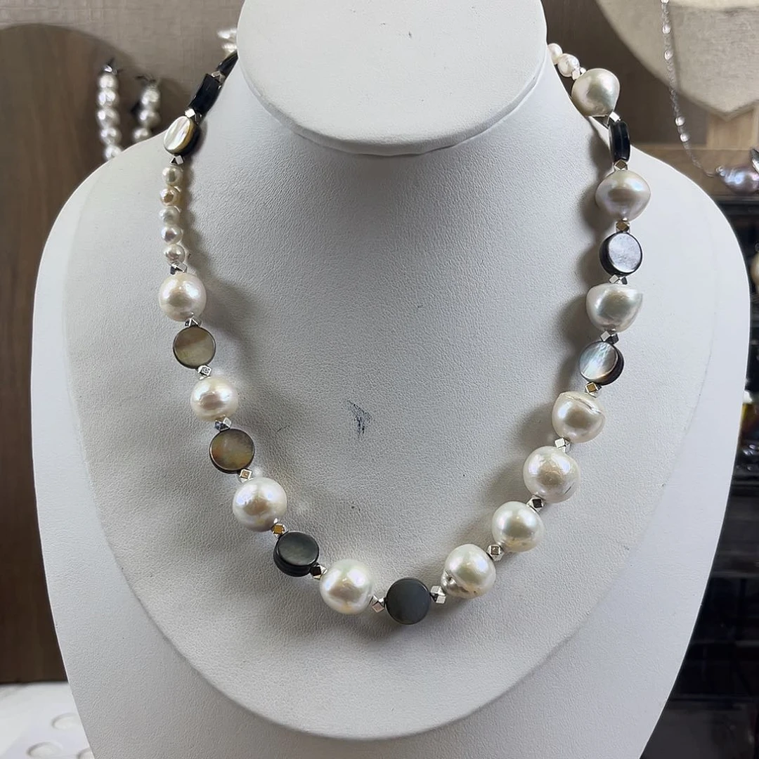 淡水珍珠项链未镶嵌【纯恬】