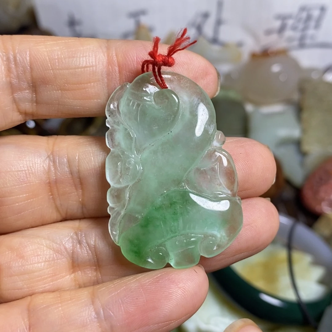 滴血莲花菩提吊坠