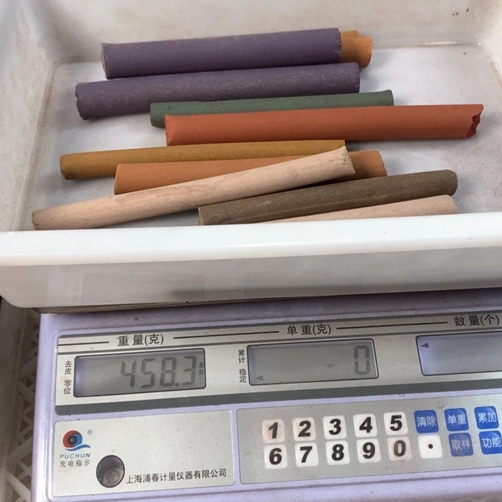 泥塑合香珠混合短香棒料400克装