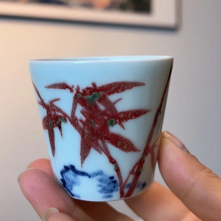 青花釉里红答谢款80c c