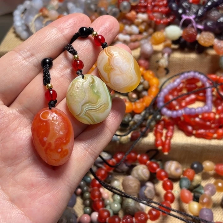 玛瑙/玉髓合金手链